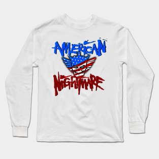 American Nightmare // Retro Comics Style Long Sleeve T-Shirt